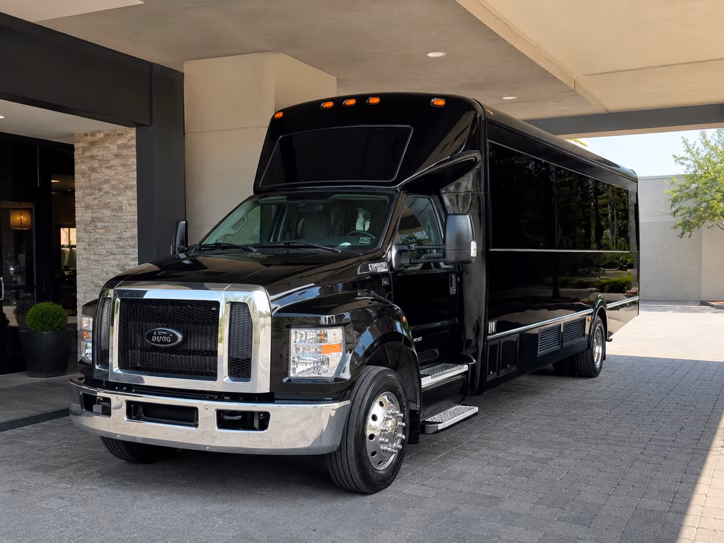50 Passenger Party Bus Exterior