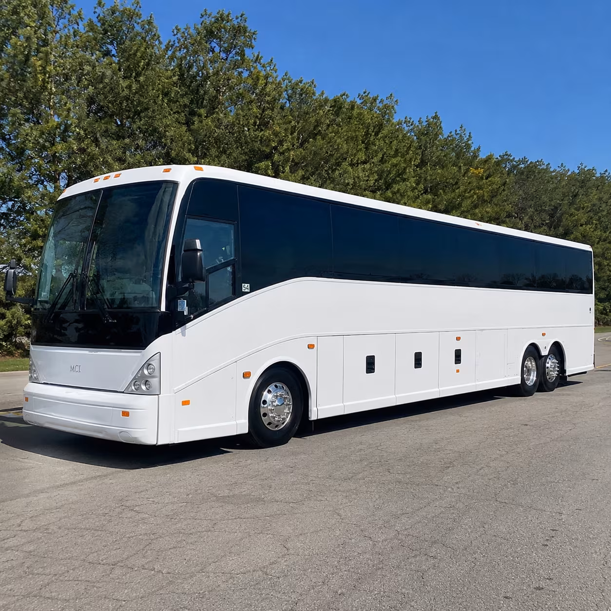 Akron Airport Shuttle & Transportation party bus exterior