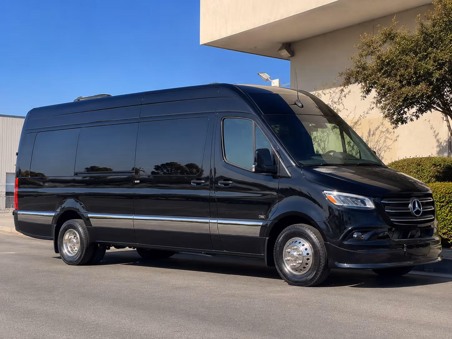 Akron Corporate Transportation party bus exterior