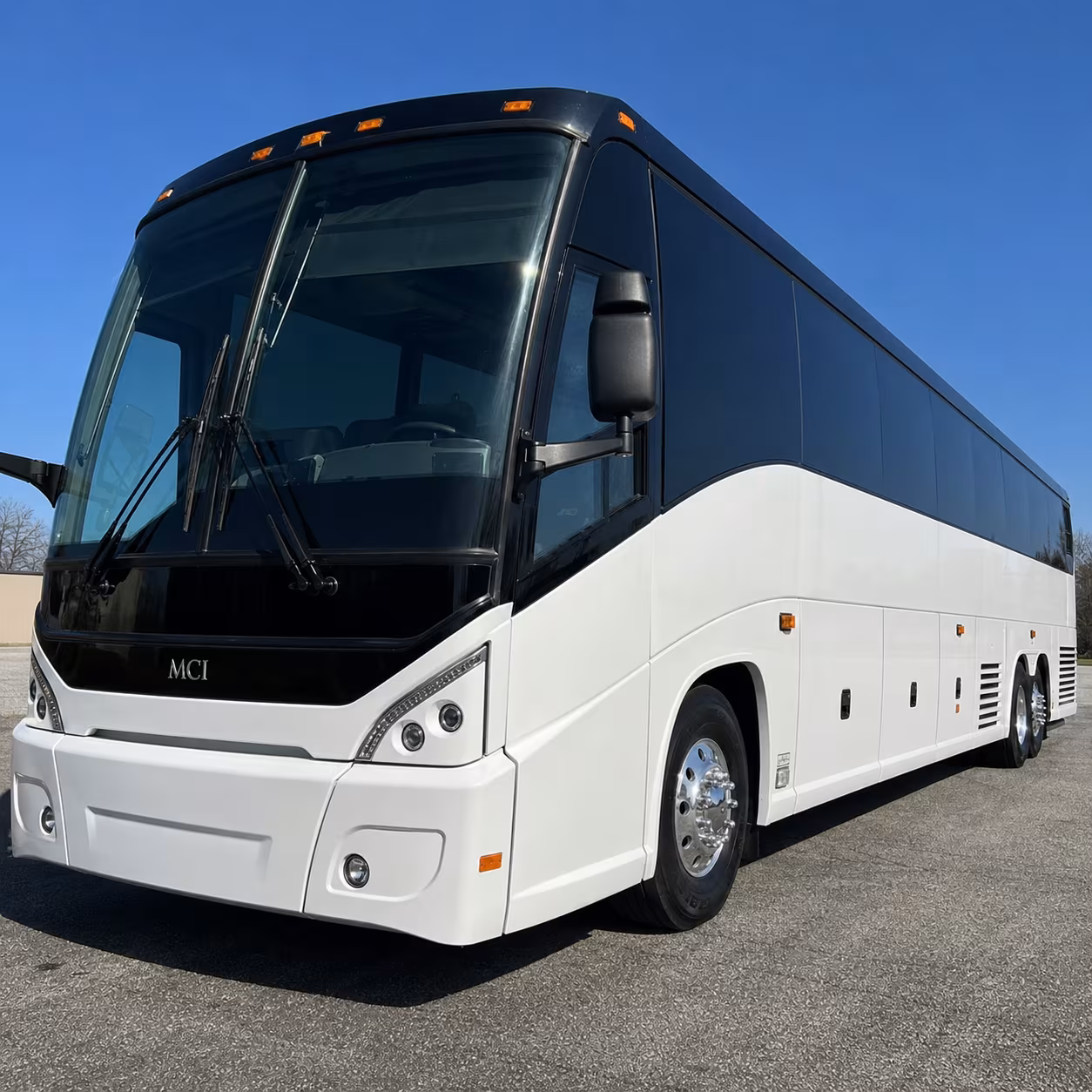 Akron Corporate Transportation party bus exterior