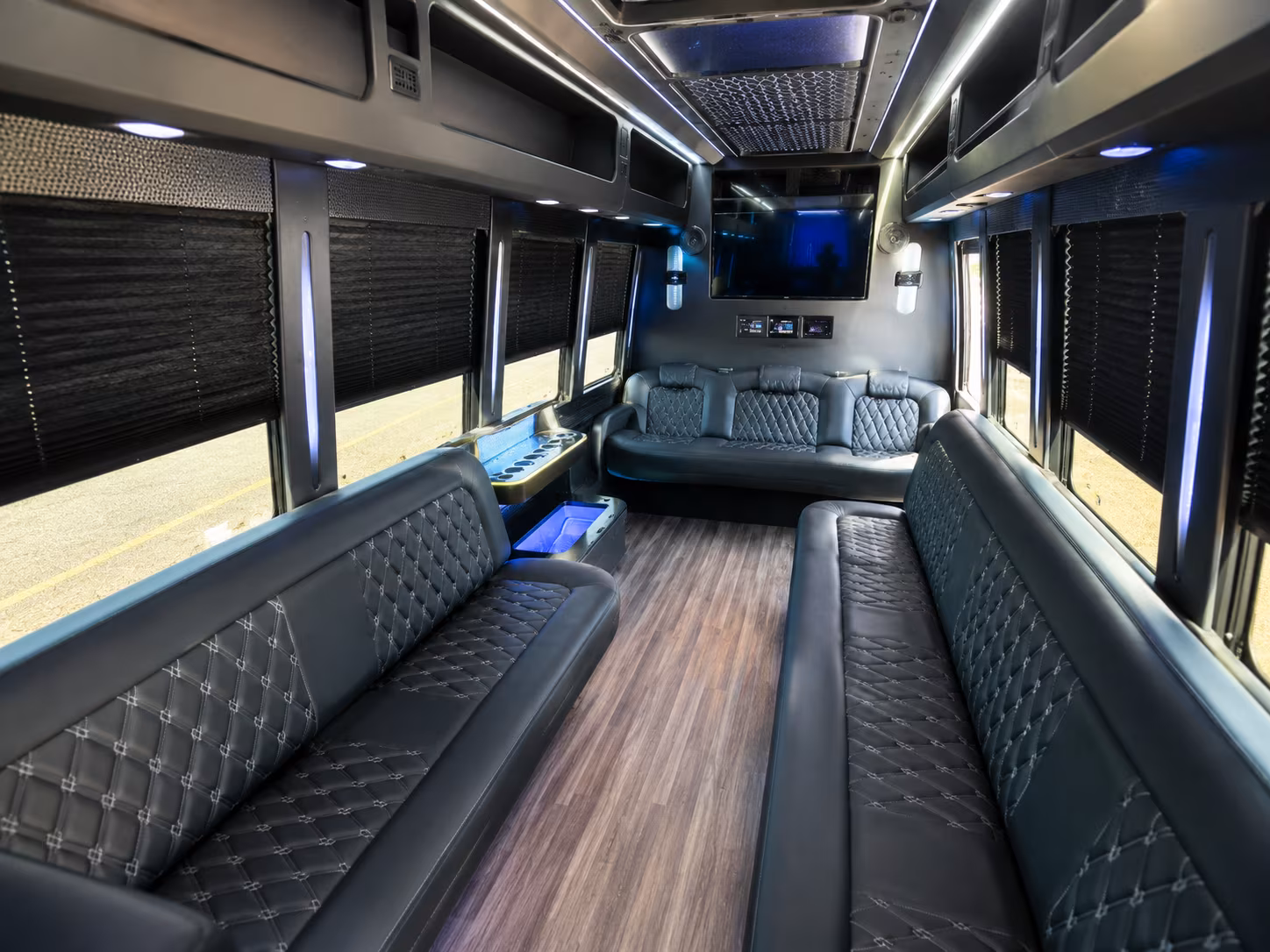 Akron Private Event Transportation onboard seating
